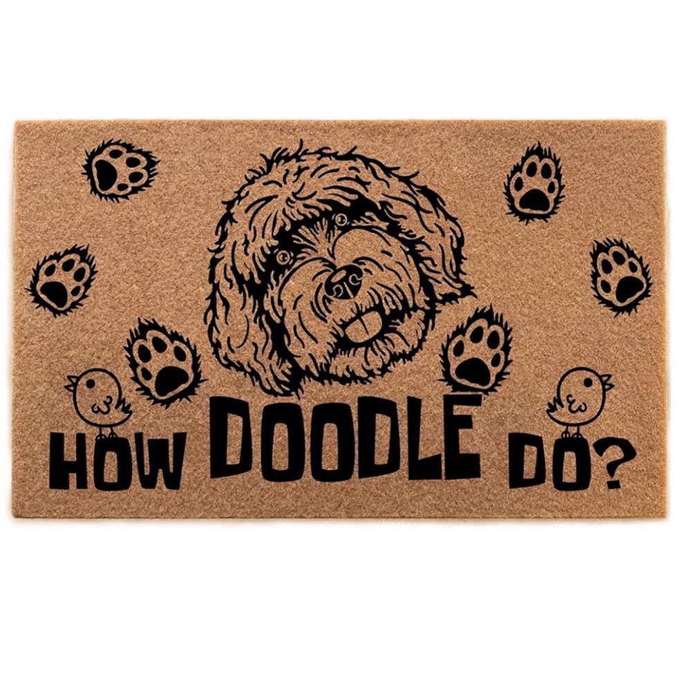 Doodle Dog Doormat